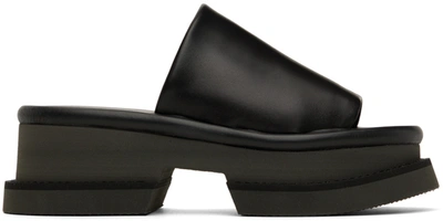 Clergerie Women's Wiam Platform Slide Sandals In Black