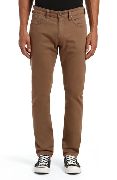 Mavi Jeans Zach Straight Leg Jeans In Bronze Supermove