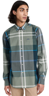 Barbour Harris Tailored Fit Plaid Long Sleeve Shirt In Multi