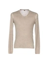 John Varvatos Sweaters In Beige