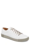 Michael Bastian Lyons Low Top Sneaker In White Leather
