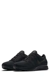 Nike Flyknit Trainer Sneaker In Black Anthracite