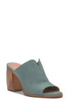 Lucky Brand Women's Xynia Open-toe Block-heel Mules In Jade
