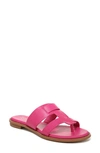 Franco Sarto Gretta Slide Sandals Women's Shoes In Pink Leather