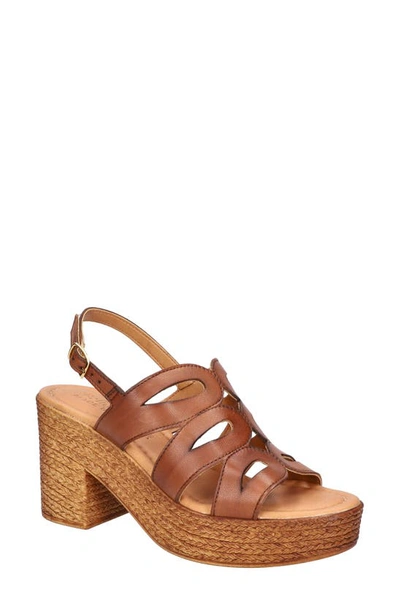 Bella Vita Women's Pri-italy Platform Sandals In Whiskey Leather