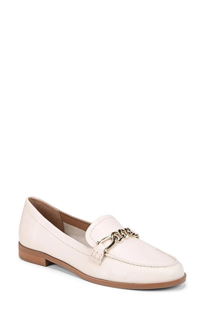 Naturalizer Sawyer Slip-on Loafers Women's Shoes In Satin Pearl Leather