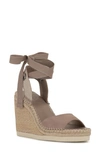 Vince Camuto Women's Bendsen Wedge Espadrille Sandals In Truffle Taupe Suede