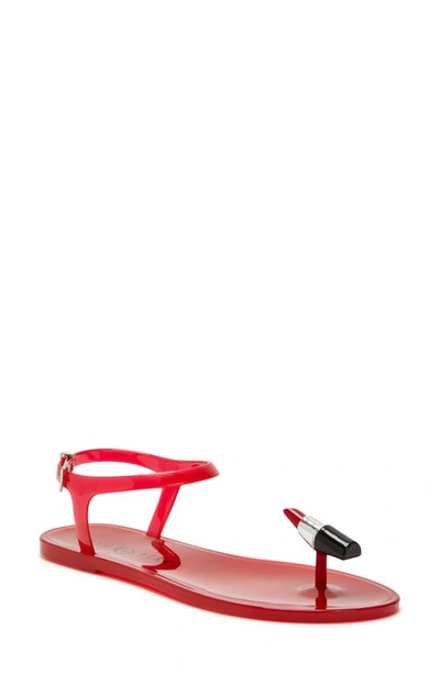 Katy Perry Women's The Geli Buckle Sandals In Red