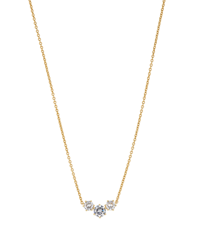 Eliot Danori Cubic Zirconia Mini Frontal Necklace, Created For Macy's In Gold