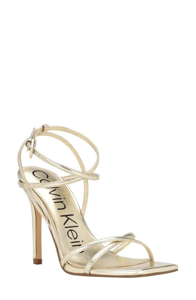 Calvin Klein Tegin Sandal In Gold 710