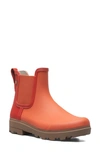 Bogs Holly Waterproof Chelsea Boot In Burnt Orange