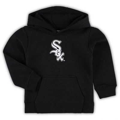 Outerstuff Kids' Toddler Black Chicago White Sox Team Primary Logo Fleece Pullover Hoodie