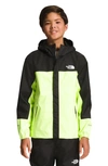 The North Face Kids' Antora Hooded Jacket In Yellow