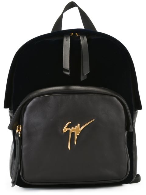 Giuseppe Zanotti Faux-fur Backpack - 100% Exclusive In Navy | ModeSens