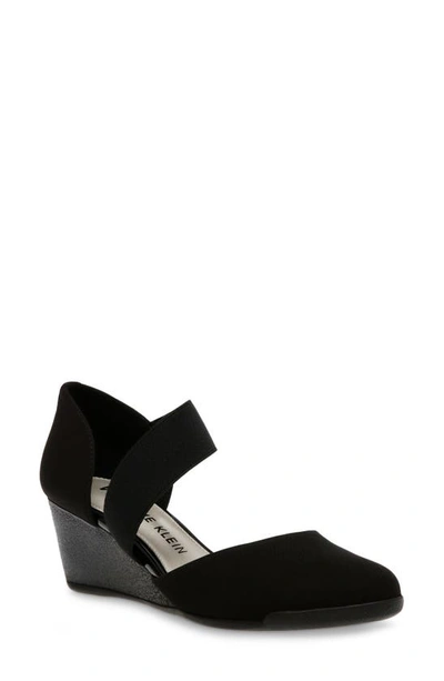 Anne Klein Trallie Wedge Pump In Black