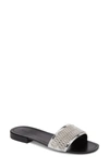 Kendall + Kylie Kennedy Leather Slides In White