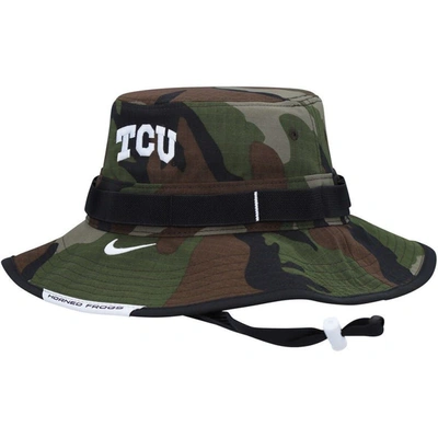Nike Camo Tcu Horned Frogs Boonie Performance Bucket Hat