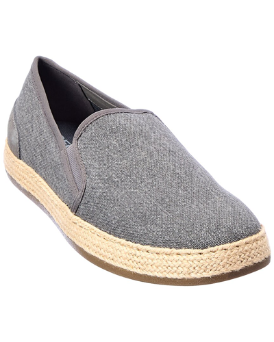 Geox Pantelleria Canvas Loafer In Grey