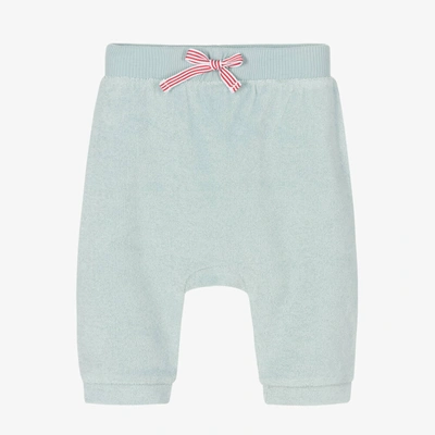 Absorba Pale Blue Terry Baby Trousers