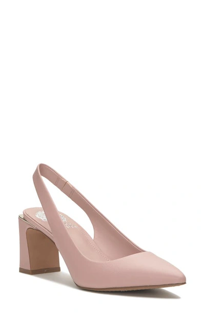 Vince Camuto Hamden Slingback Pointed Toe Pump In Pale Peony