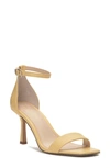 Vince Camuto Enella Ankle Strap Sandal In Panna Cotta Baby Sheep
