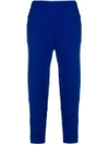 P.a.r.o.s.h Straight-leg Trousers In Blue