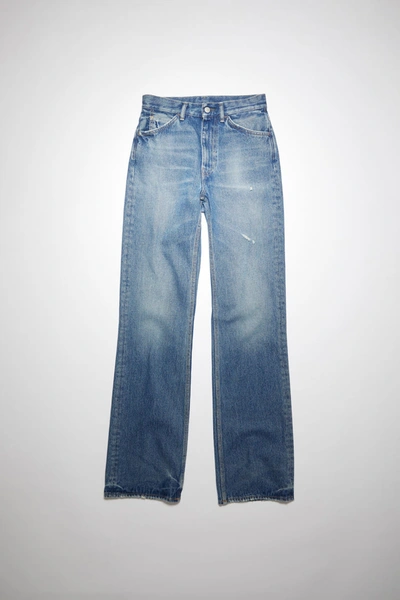 Acne Studios Regular Fit Jeans - 1977 In Mid Blue
