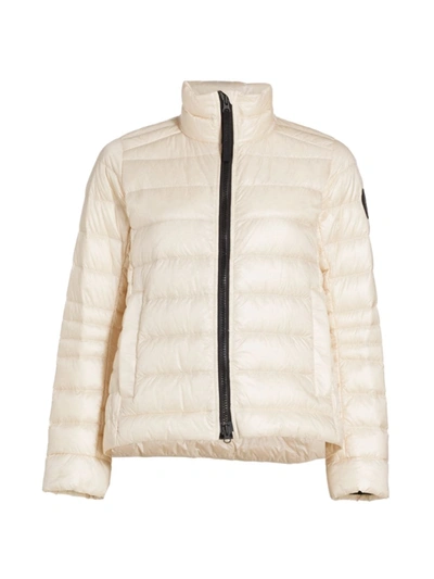 Canada Goose Cypress Hoody Down Jacket In White