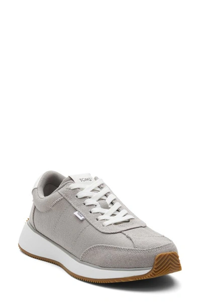 Toms Women's Wyndon Lace Up Low Top Jogger Trainers In Grey