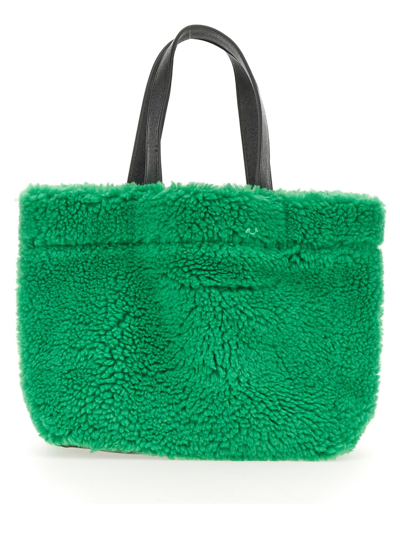Stand Studio Shopping Bag In Green