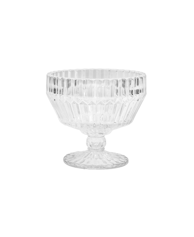 Fortessa Archie Set Of 6 Clear Footed Dessert Bowls