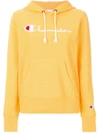 Champion Reverse Weave Hoodie In Yellow