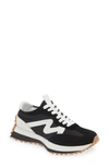 Steve Madden Campo Womens Lace-up Lifestyle Casual And Fashion Sneakers In Black Multi