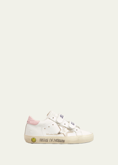 Golden Goose Kids Old School Young Sneakers In Multi-colored
