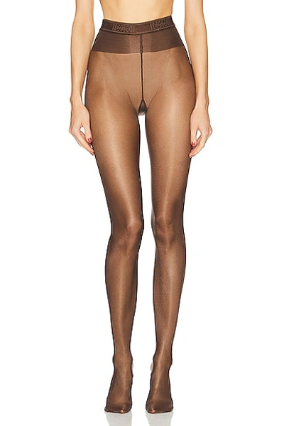 Wolford Neon 40 Tights In Brown
