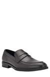 Calvin Klein Jay Leather Loafer In Black 001