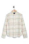 Lucky Brand Humboldt Plaid Workwear Shirt In Natural Multi
