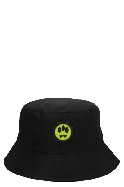 Barrow Logo-patch Bucket Hat In Black