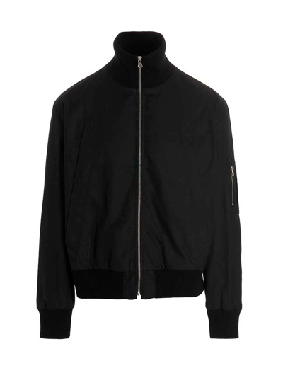 Mm6 Maison Margiela 'sports' Bomber Jacket In Black | ModeSens