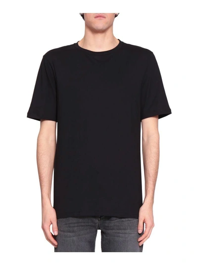 Helmut Lang Cotton T-shirt In Nero