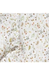 Little Unicorn Organic Cotton Muslin Crib Sheet In Floral Field