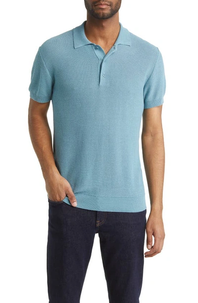 a.p.c archive knit polo ニットポロ Clifford Knit Polo Green | Archive Rib Polo Shirt – Far Afield