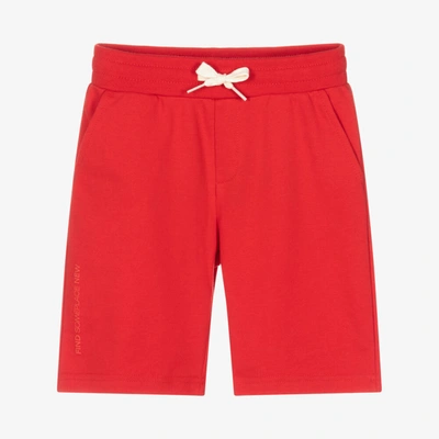 Mayoral Kids' Boys Red Jersey Shorts