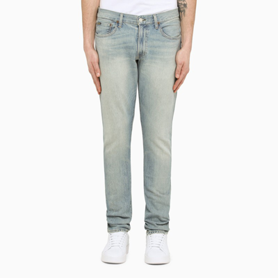 Polo Ralph Lauren Light Blue Washed Regular Jeans