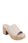 Journee Collection Tru Comfort Astter Platform Sandal In Grey