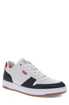Levi's® Drive Lo Sneaker In White/ Navy/ Red