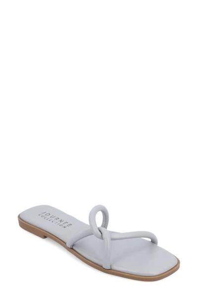 Journee Collection Tru Comfort Lauda Sandal In Blue