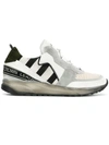 Leather Crown Maero Sneakers In White