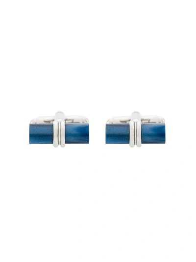 Fefè Glamour Pochette Fefè Cilinder Cufflinks - Blue