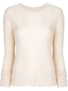 Maison Margiela Long-sleeve Sweater In Neutrals